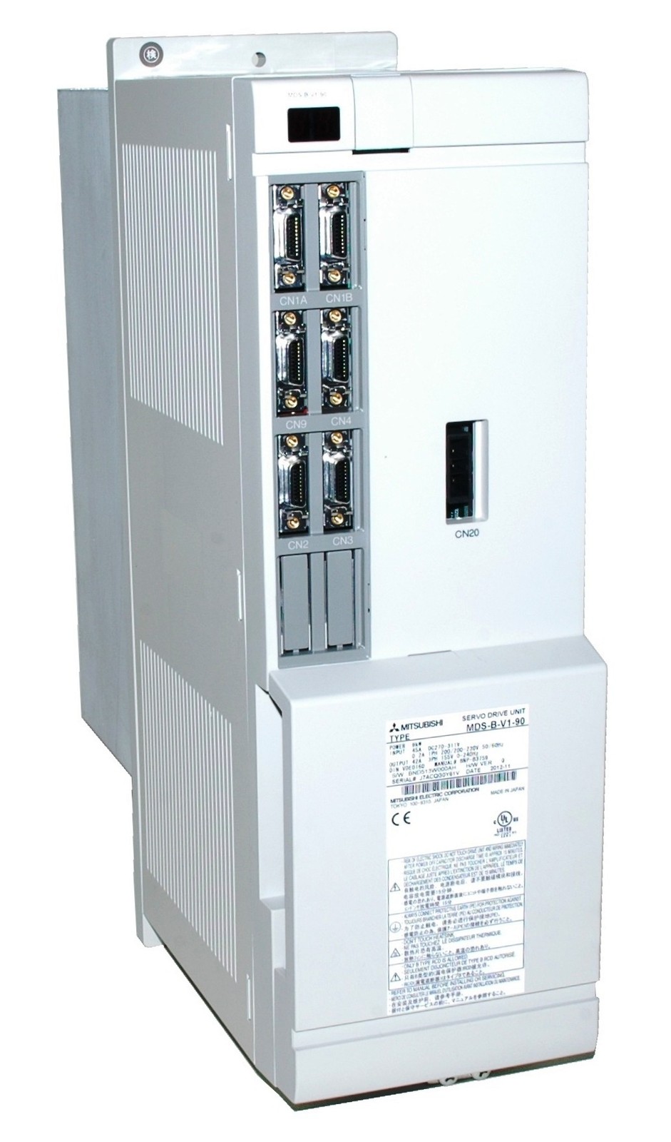 Mitsubishi Drives-AC Servo MDS-B-V1-90 *REPAIR EVALUATION ONLY* [PZJ]