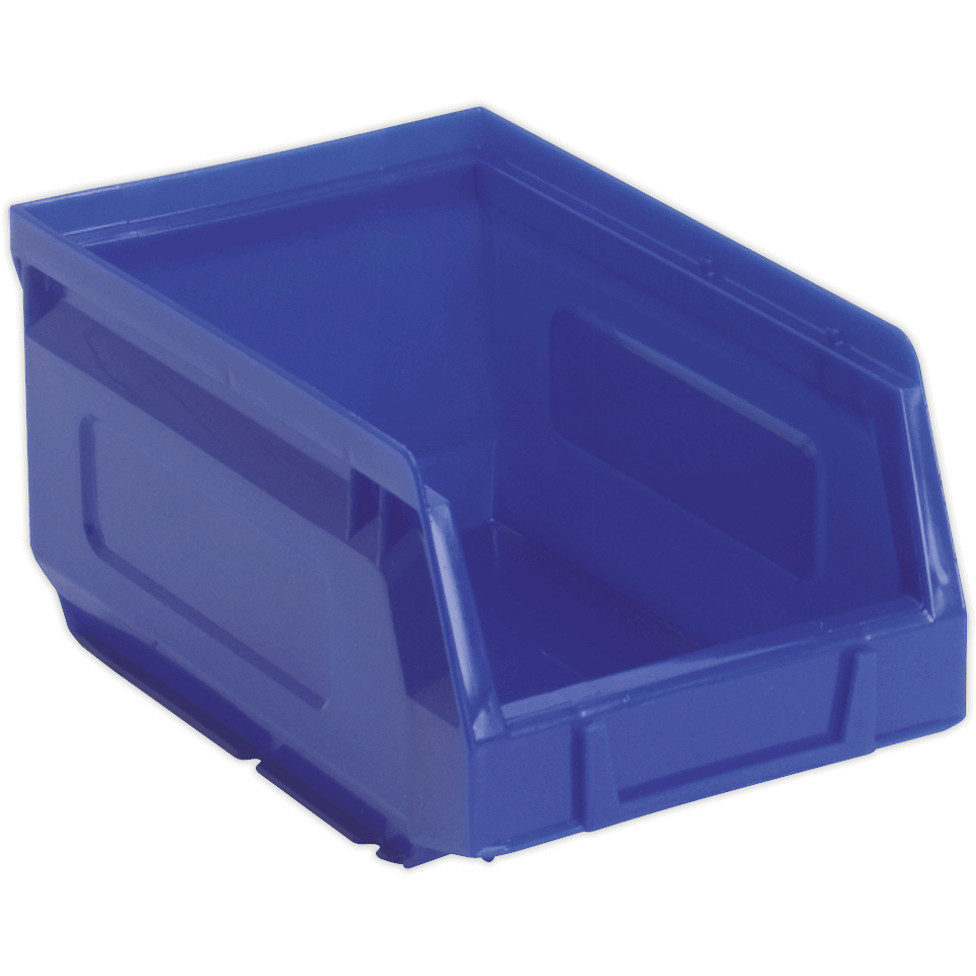 Sealey Plastic Storage Bin 105 x 165 x 83mm Blue Pack of 48