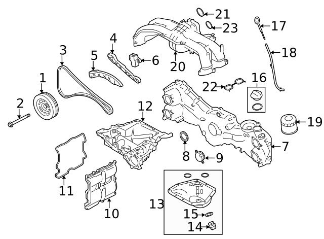 Genuine Subaru Drain Plug Gasket 803916010