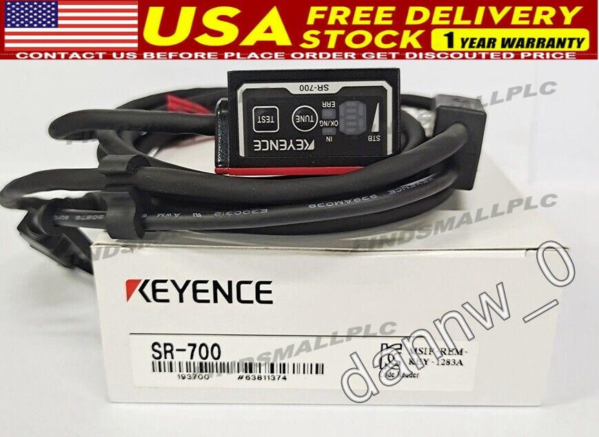 New In Box KEYENCE SR-700 Barcode Reader Scanner Free fast shipping