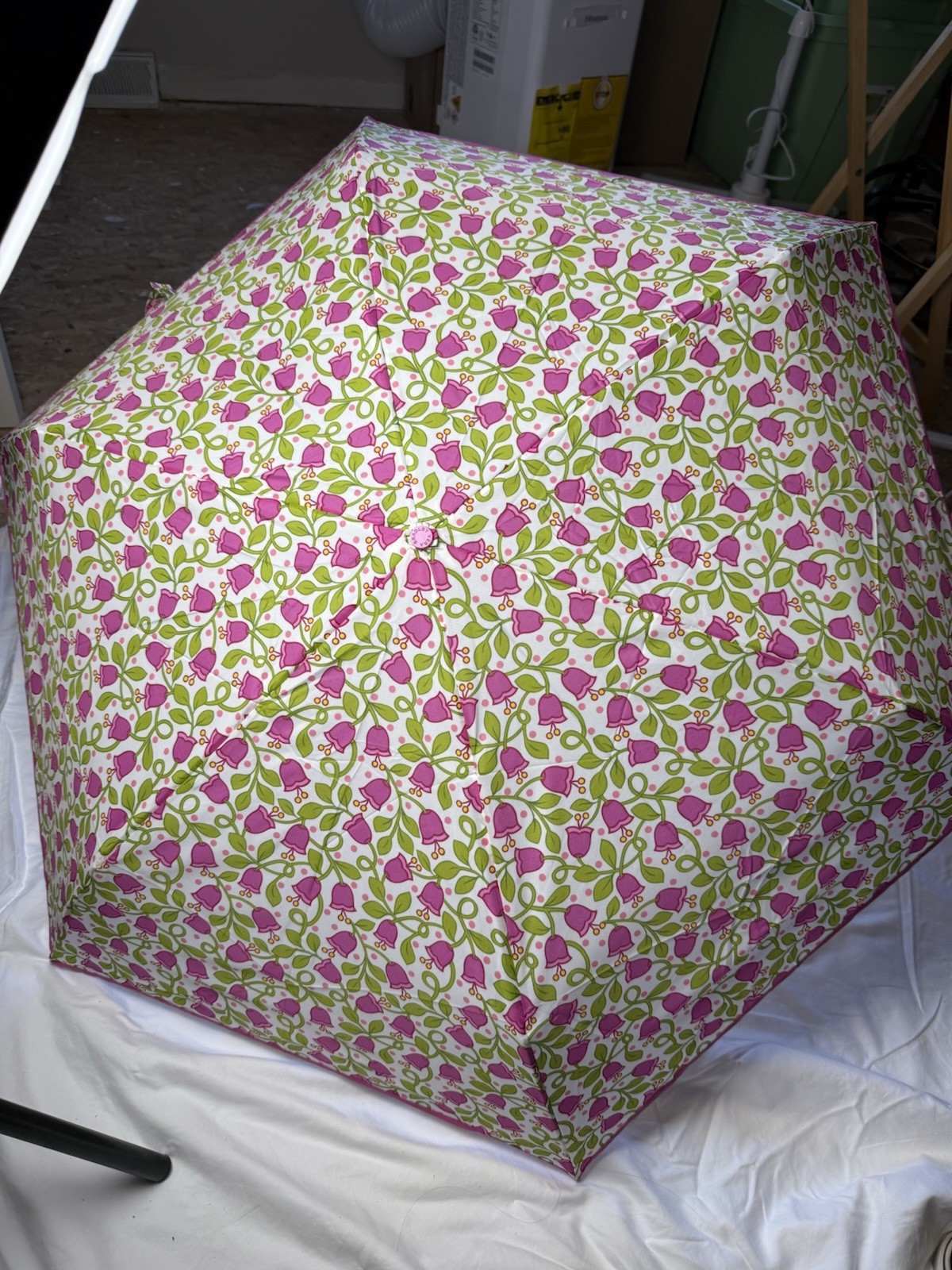 Vera Bradley Lilli Bell Automatic Umbrella RETIRED Rare ❤️💖