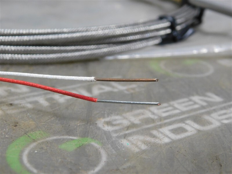 NEW Pyco J-187-304-S-6.6-A-8XS-Z Thermocouple Probe 180" Leads
