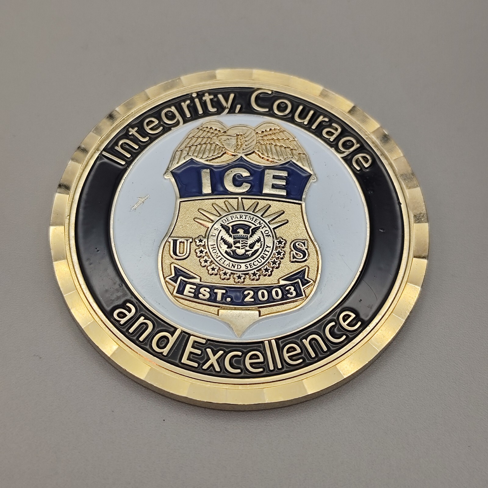 ICE Air Operations San Antonio Texas Challenge Coin