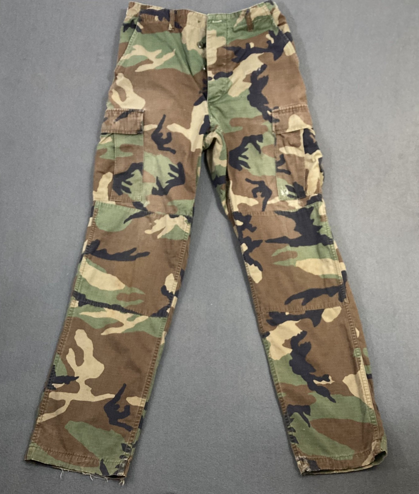 Combat Mens Size Small Brown Camoflouge Pattern Long Pants