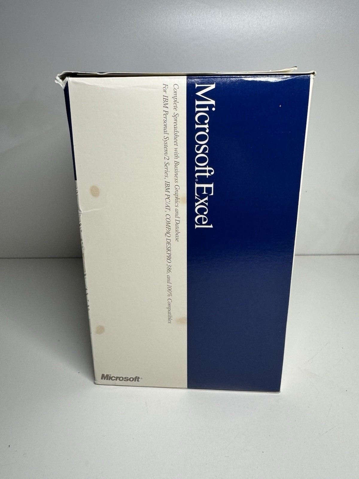 Microsoft Excel for Windows 3.5" Floppy, 1988 Vtg New Unused
