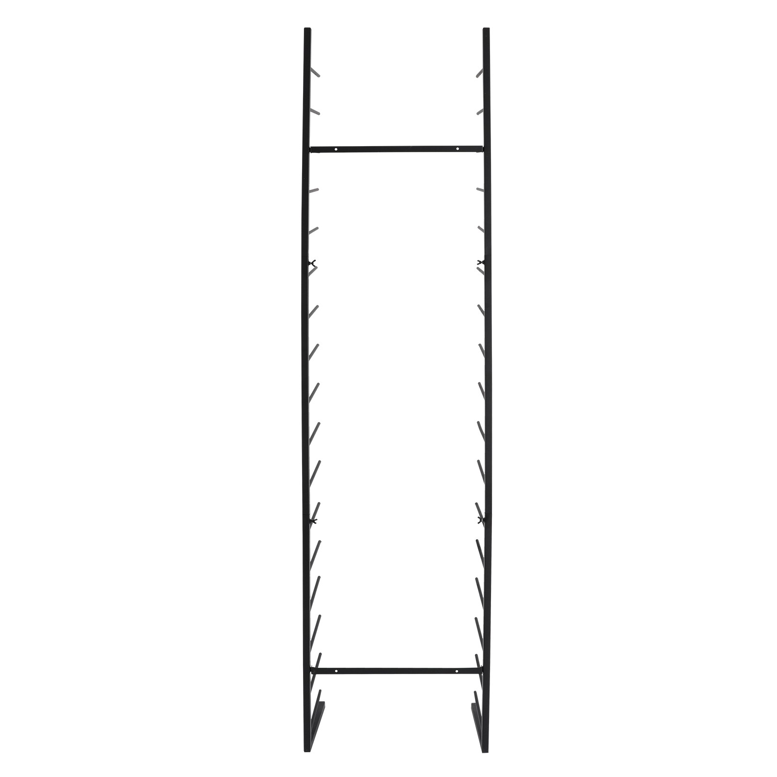 17-Tier Wall Mounted Blueprint Storage Rack for Organized Drawings
