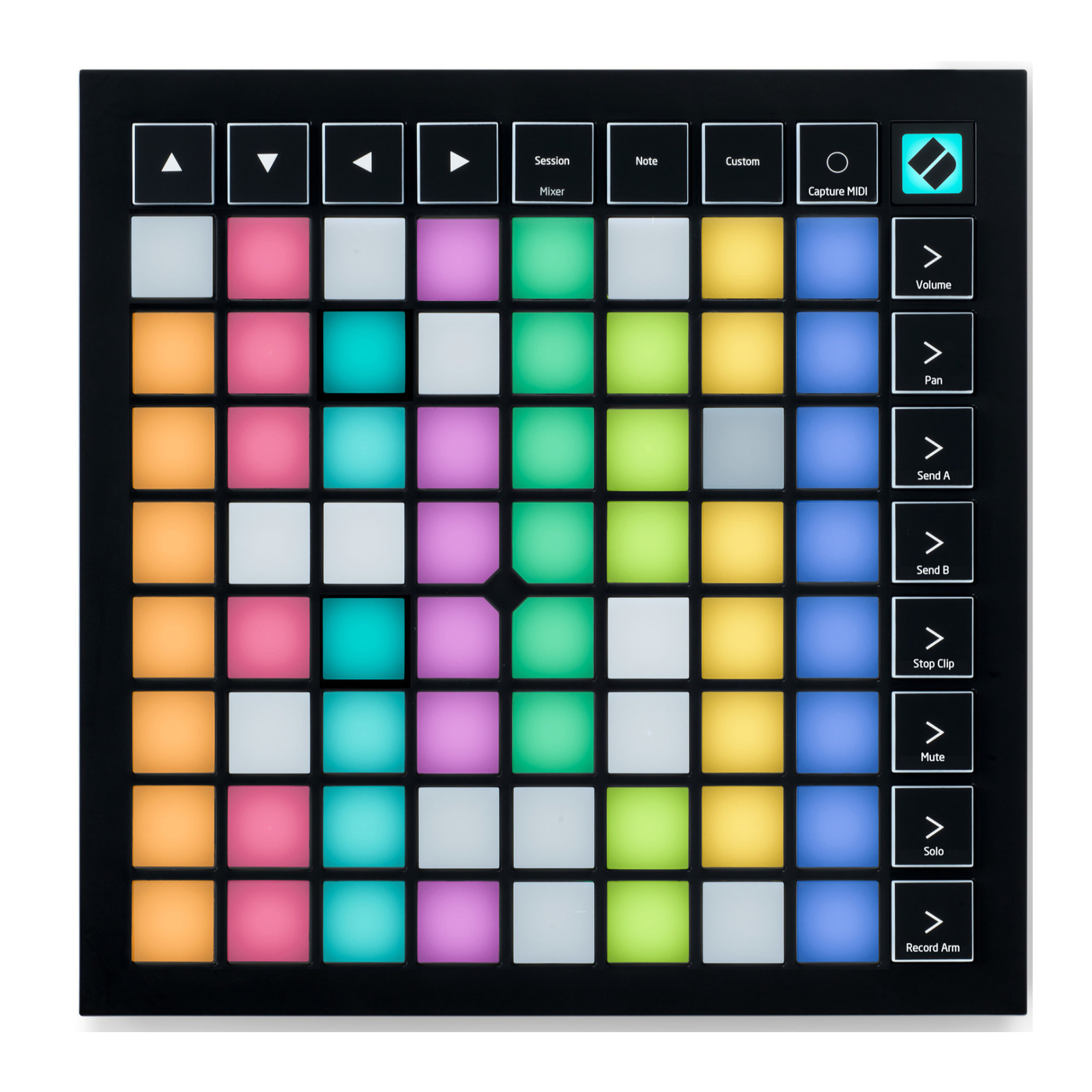 Novation Launchpad X Grid Controller Headphones Port USB Hub Bundle