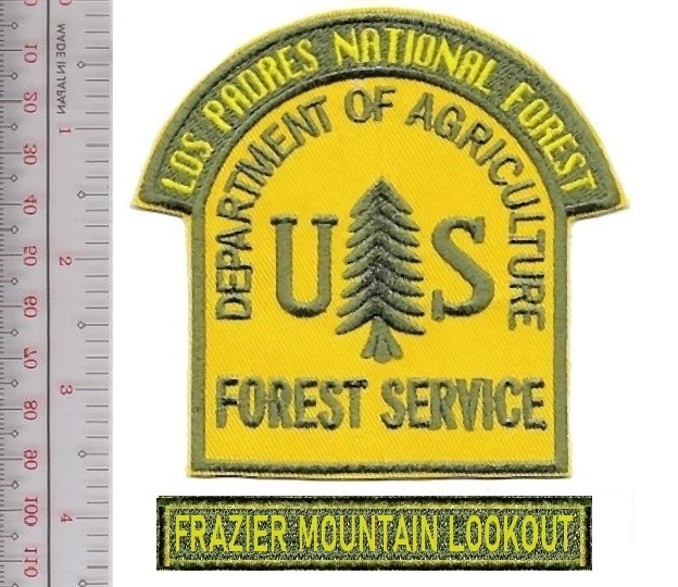 Frazier Mountain Lookout Los Padres National Forest Ventura County  NO TARIFF
