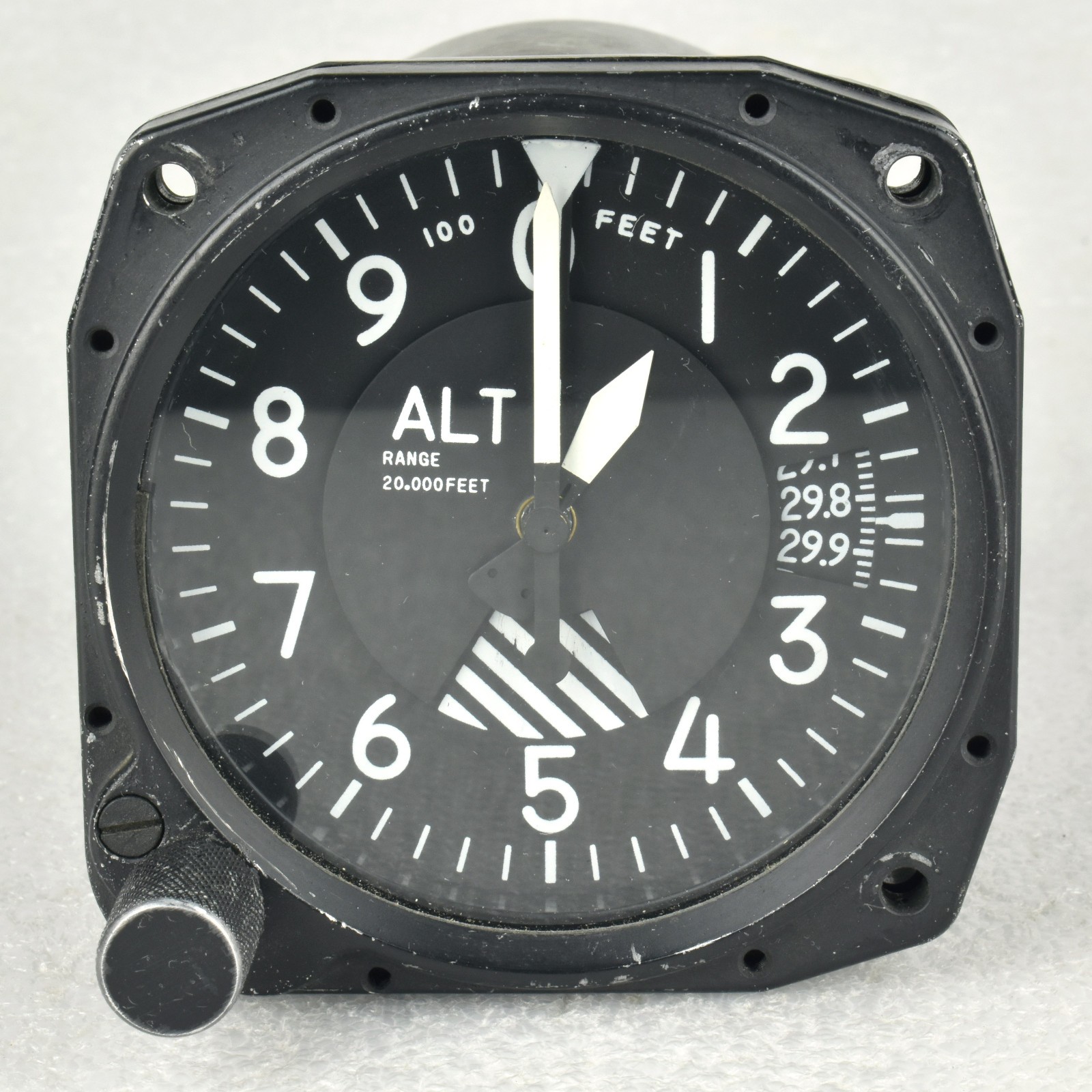 TSO-C10b Altimeter Indicator Instruments & Flight Research FR45-20 1000-20K Feet