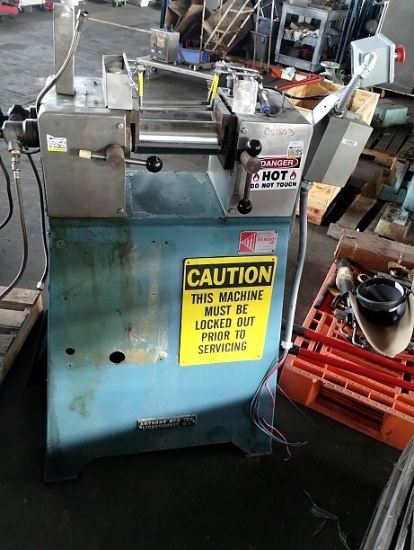 2 Roll Mill Lab Mill Keith Machinery Floor Model Two 3 x 8 rolls