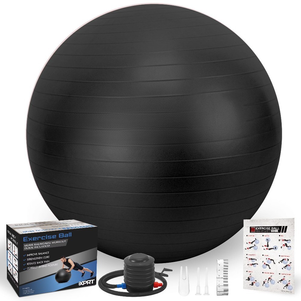 Fitness Exercise and Workout Ball, Yoga Ball Chair, Great for Fitness