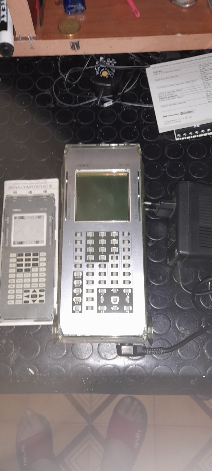 Vintage ..Createc Sc01 Double Track Digital Oscilloscope