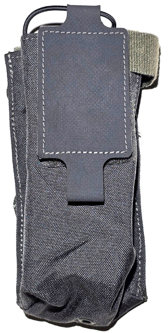 FirstSpear patrol radio pocket 6/12 Manatee grey pouch Motorola MT XTS safety