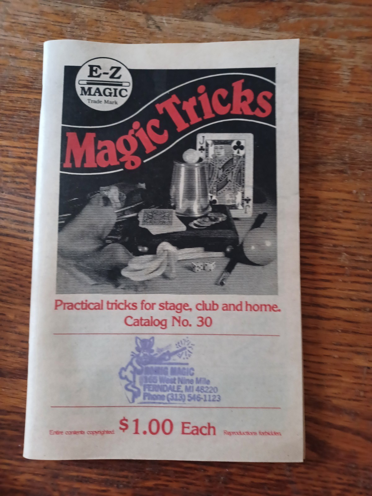 Vintage Magic Booklets and Tricks