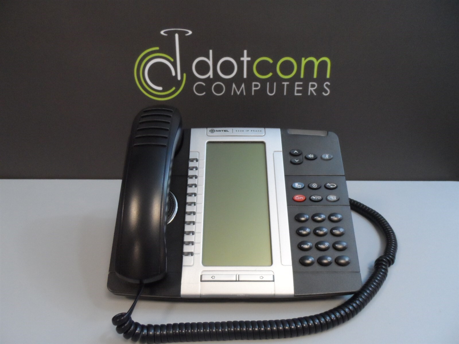 Mitel 5330 IP5330 VoIP Phone Dual Mode 50005804 Black Backlit Reduced Price $$