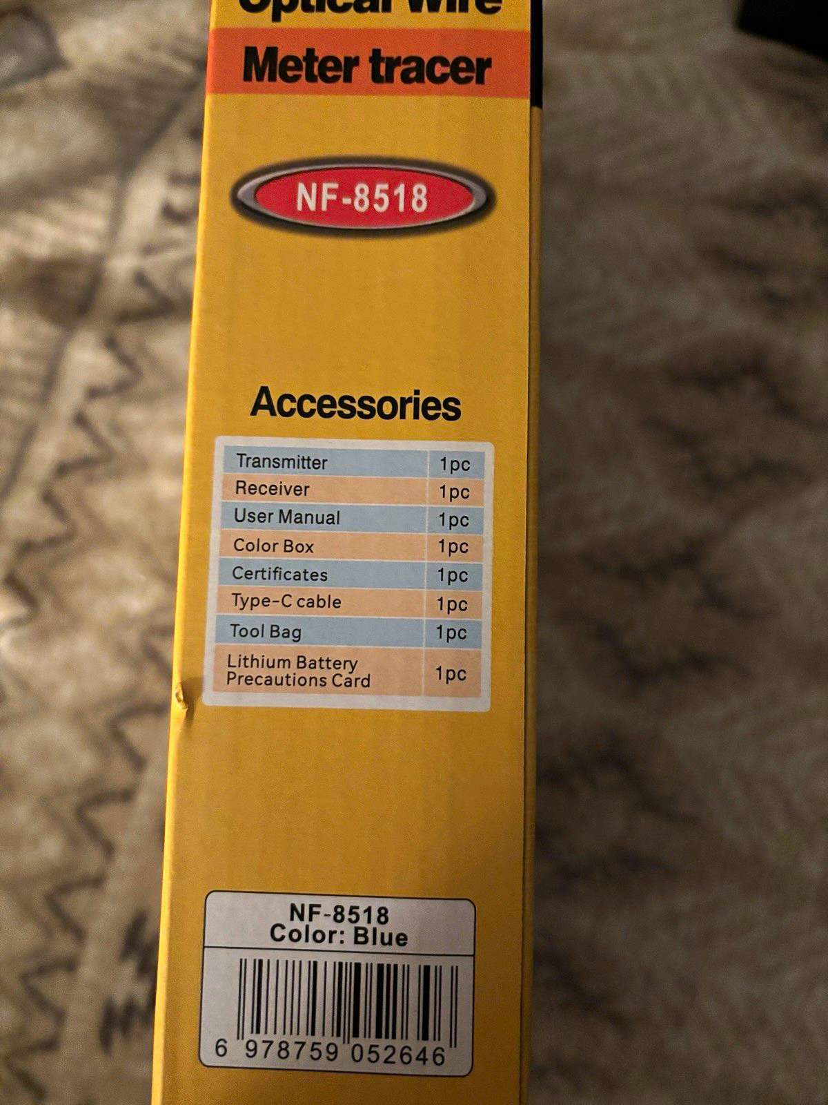 NOYAFA NF-8518 Optical Wire Meter Tracer Cable Tester Kit RJ45