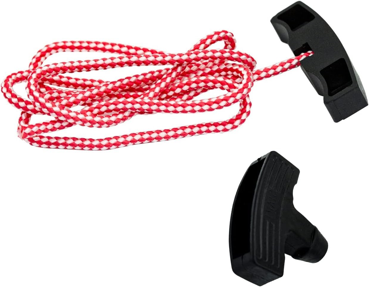 2 Pack Garage Emergency Release Pull Rope Cord Handle Kit 39.37 inches, Red