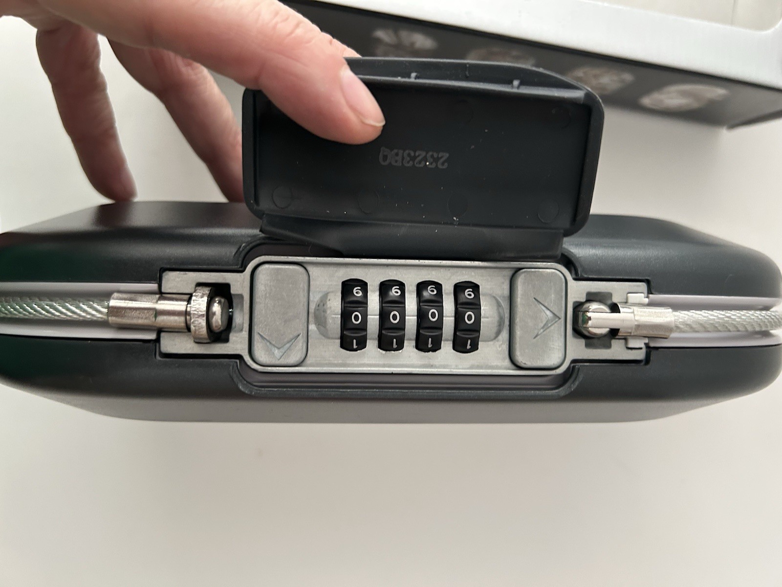 Master Lock 5900D Combination Portable Safe - Gray