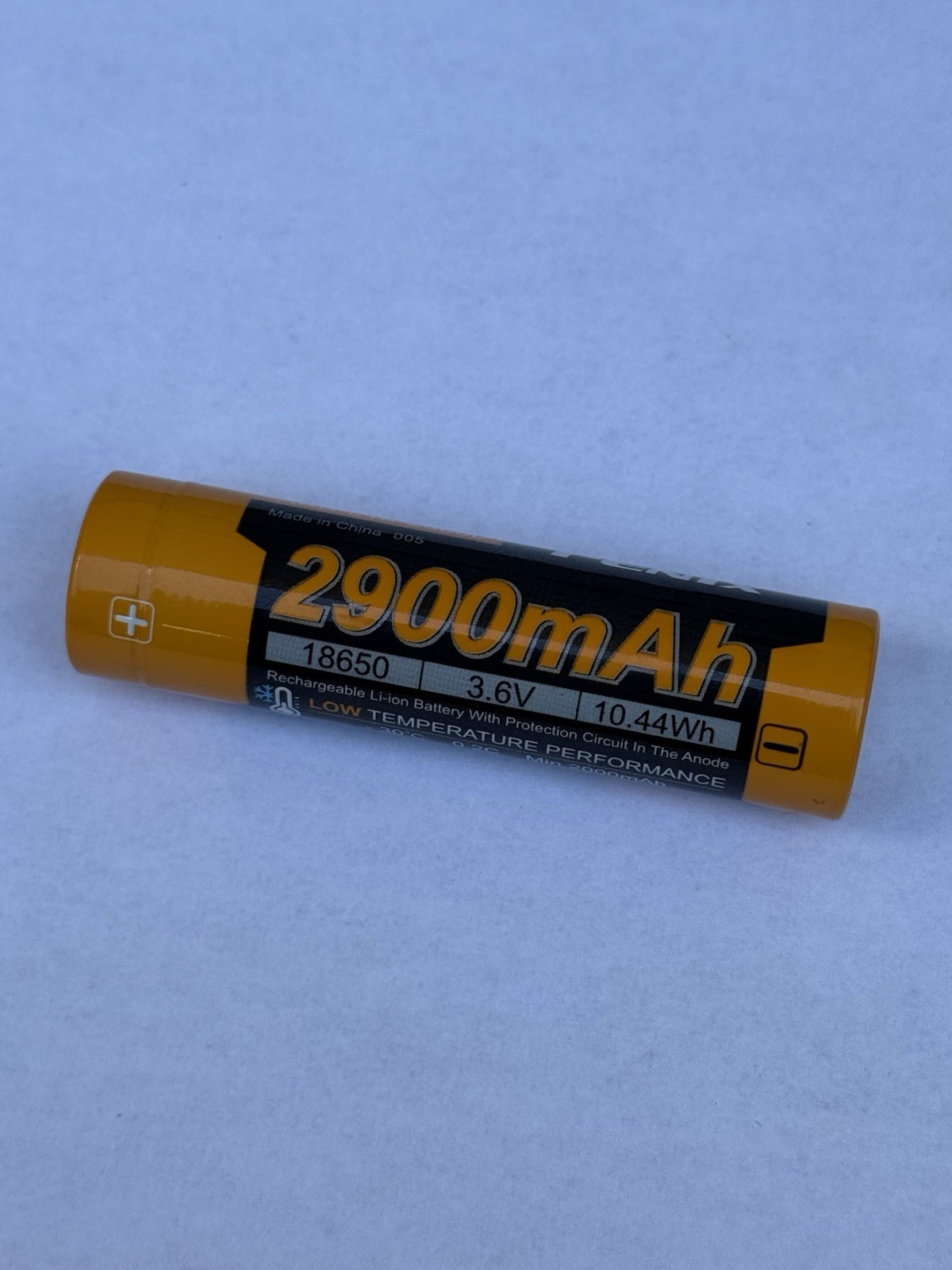 Fenix arb-l18-2900L Cold Resistance