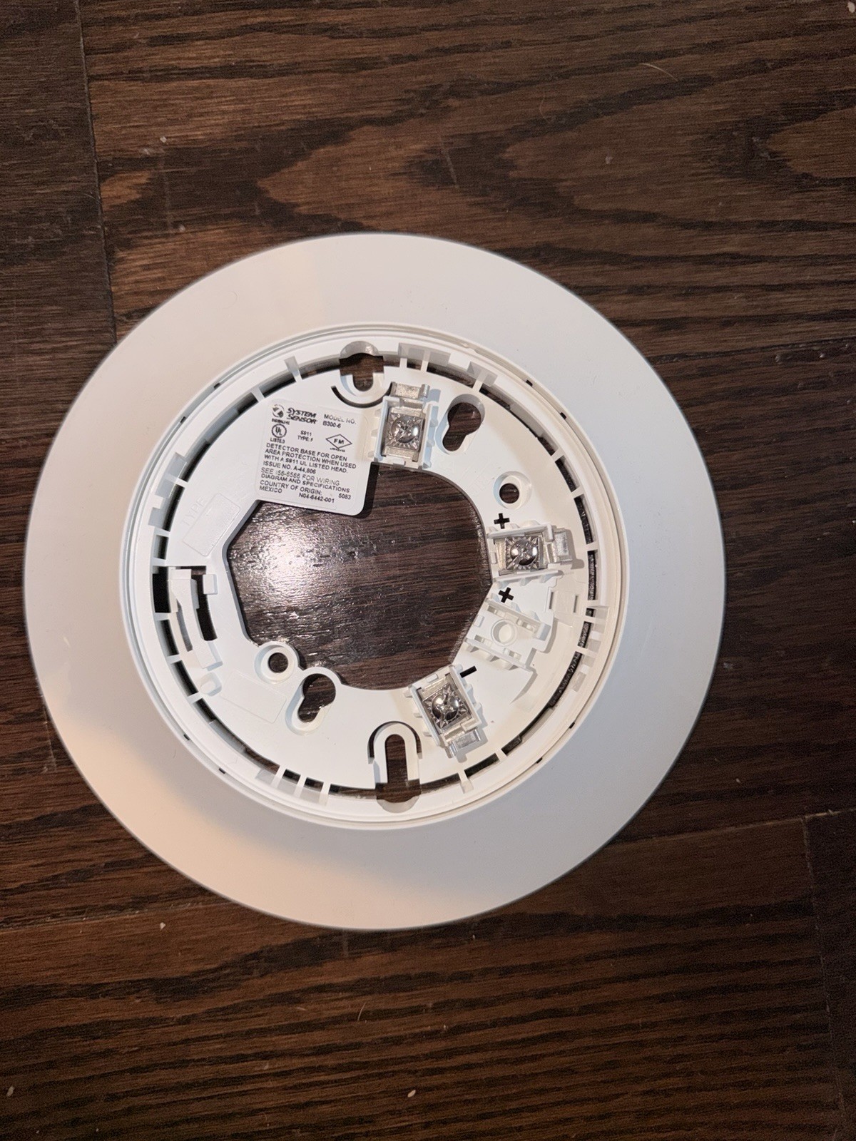 Honeywell System Sensor B300-6 300-Series B300 Mounting Base