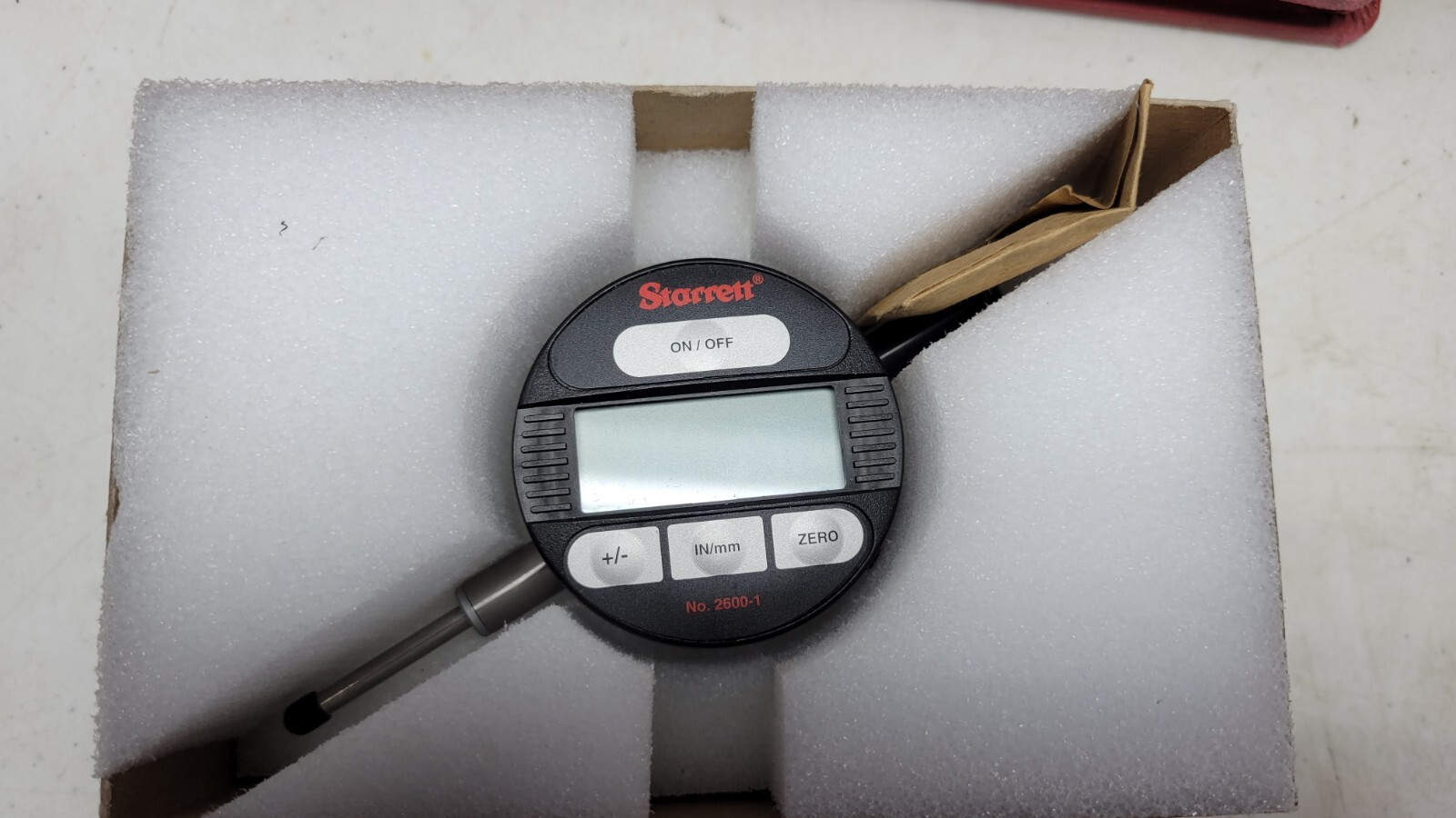 Starrett 2600-1 BASIC W/OUTPUT ELEC INDICATOR 6317127