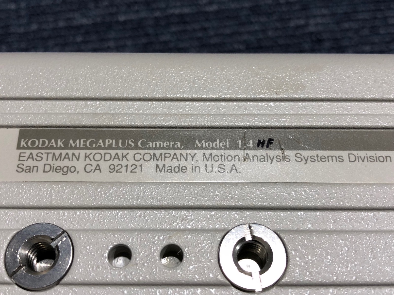 Kodak Megaplus Digital Camera 1.4/HF
