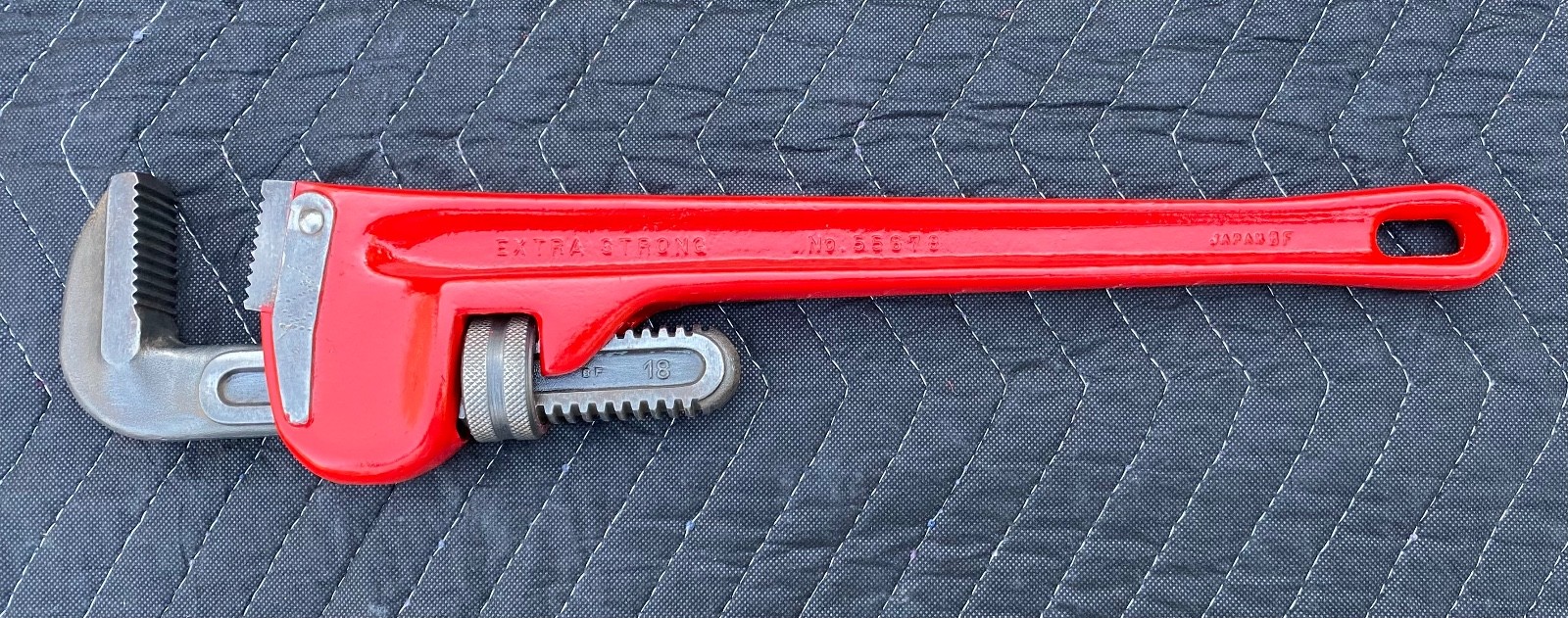 Craftsman 18” Cast Iron Pipe Wrench, Heavy Duty, Made in Japan