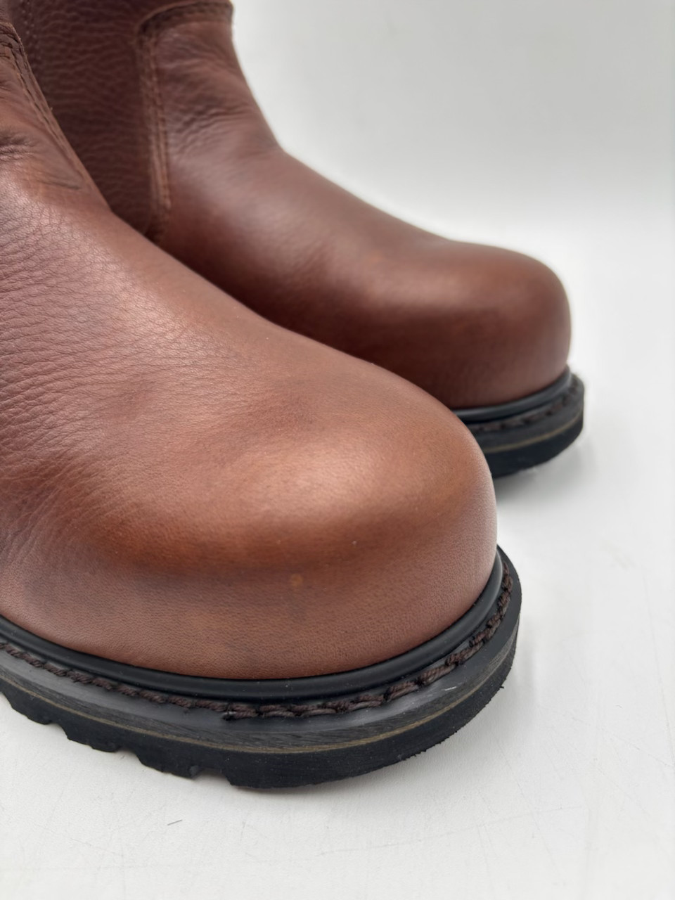 CAT ELKHART WP W-PLATE Men's NEW Steel-Toe Work Boot Brown Multiple Sizes