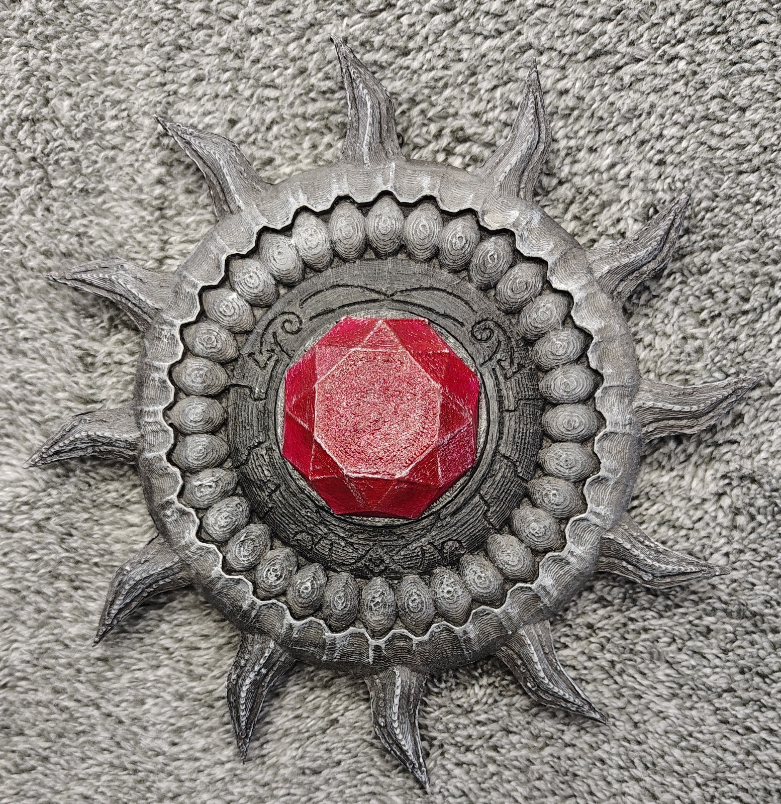 Dungeons & Dragons Holy Symbol of Ravenkind Amulet Curse of Strahd Quest Item