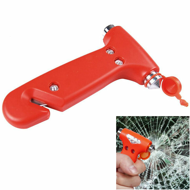 Multi-function Emergency Safety Hammer Car Window Seat Safety Belt Cutter Tool