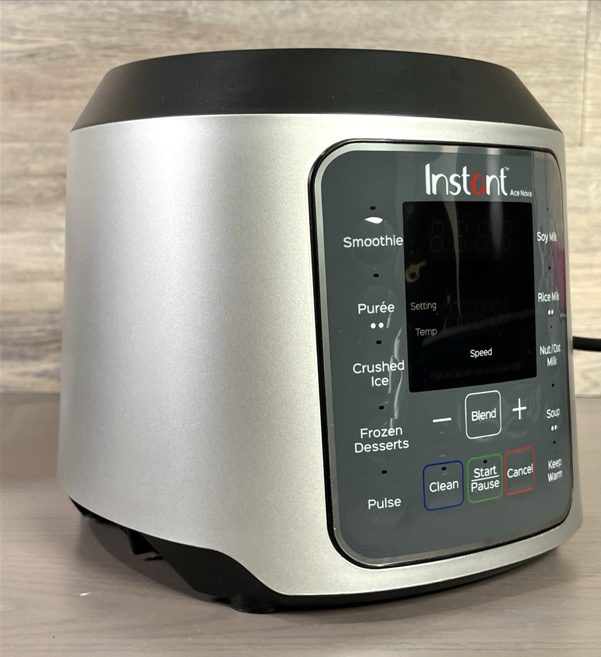 Instant Ace Nova Cooking & Beverage Blender Hot & Cold 9 Programs 56 OZ 1000W