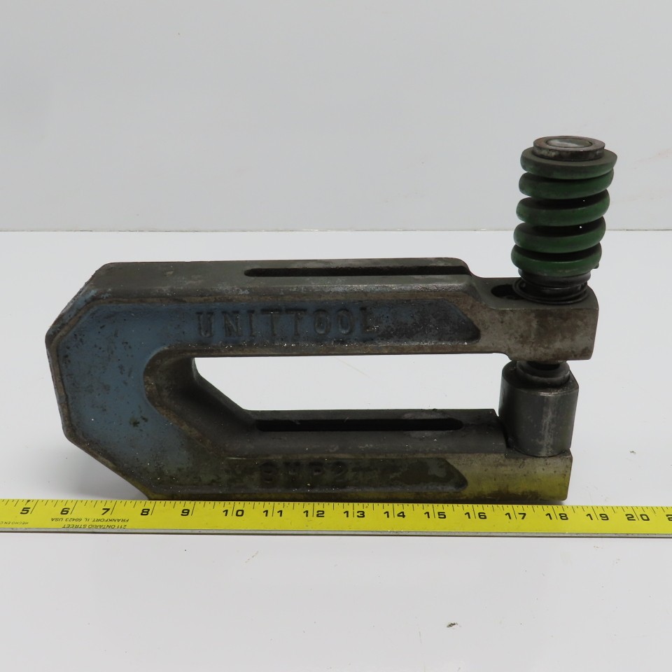 Unittool 8HP2 1-7/8 8-5/8" Throat 1/2" Feed Clearance "C" Frame Punch