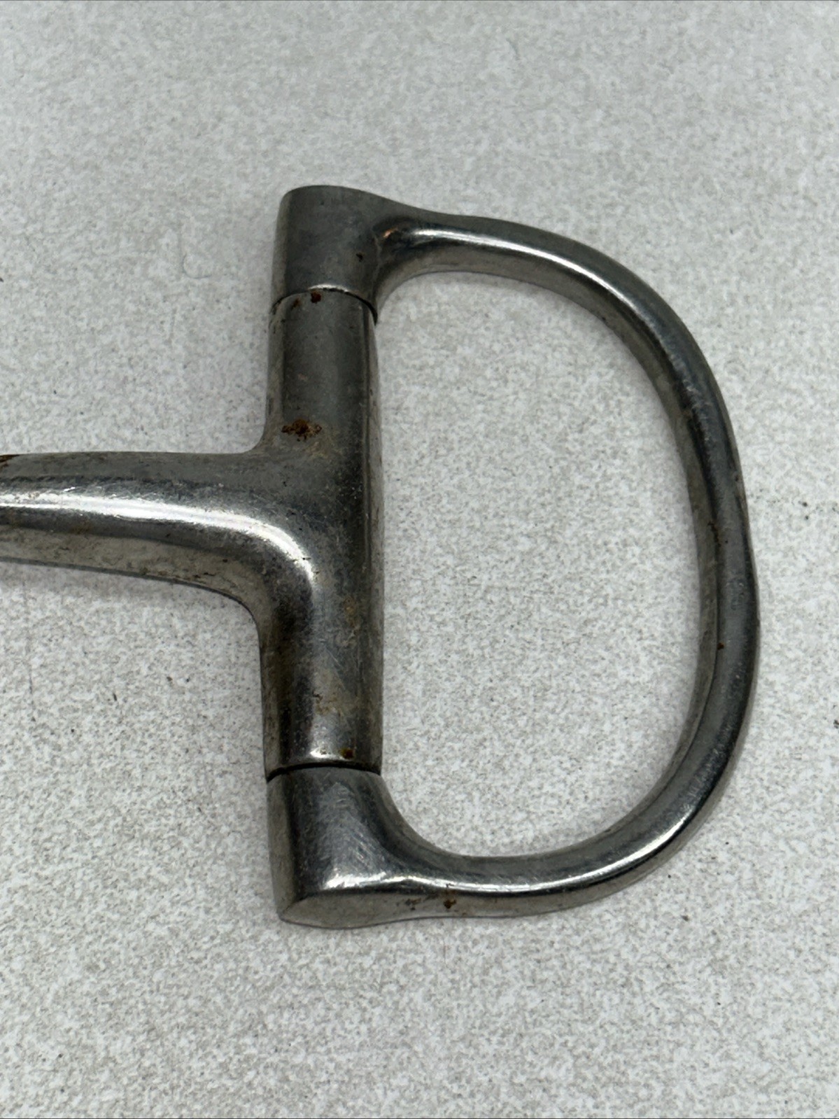 Vintage Horse Bit Silver Tone