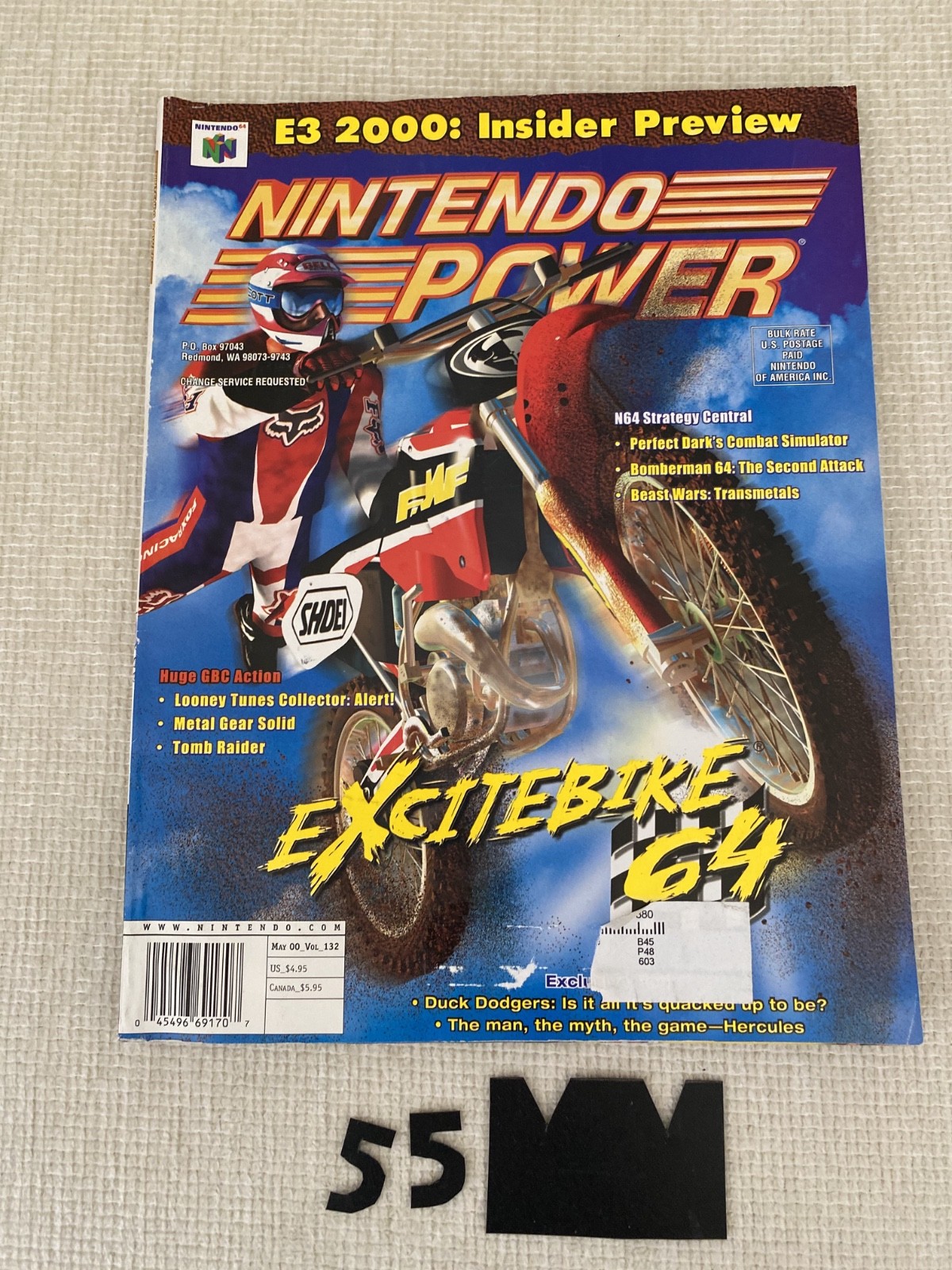 NINTENDO POWER Magazine : EXCITEBIKE 64 : MAY 2000