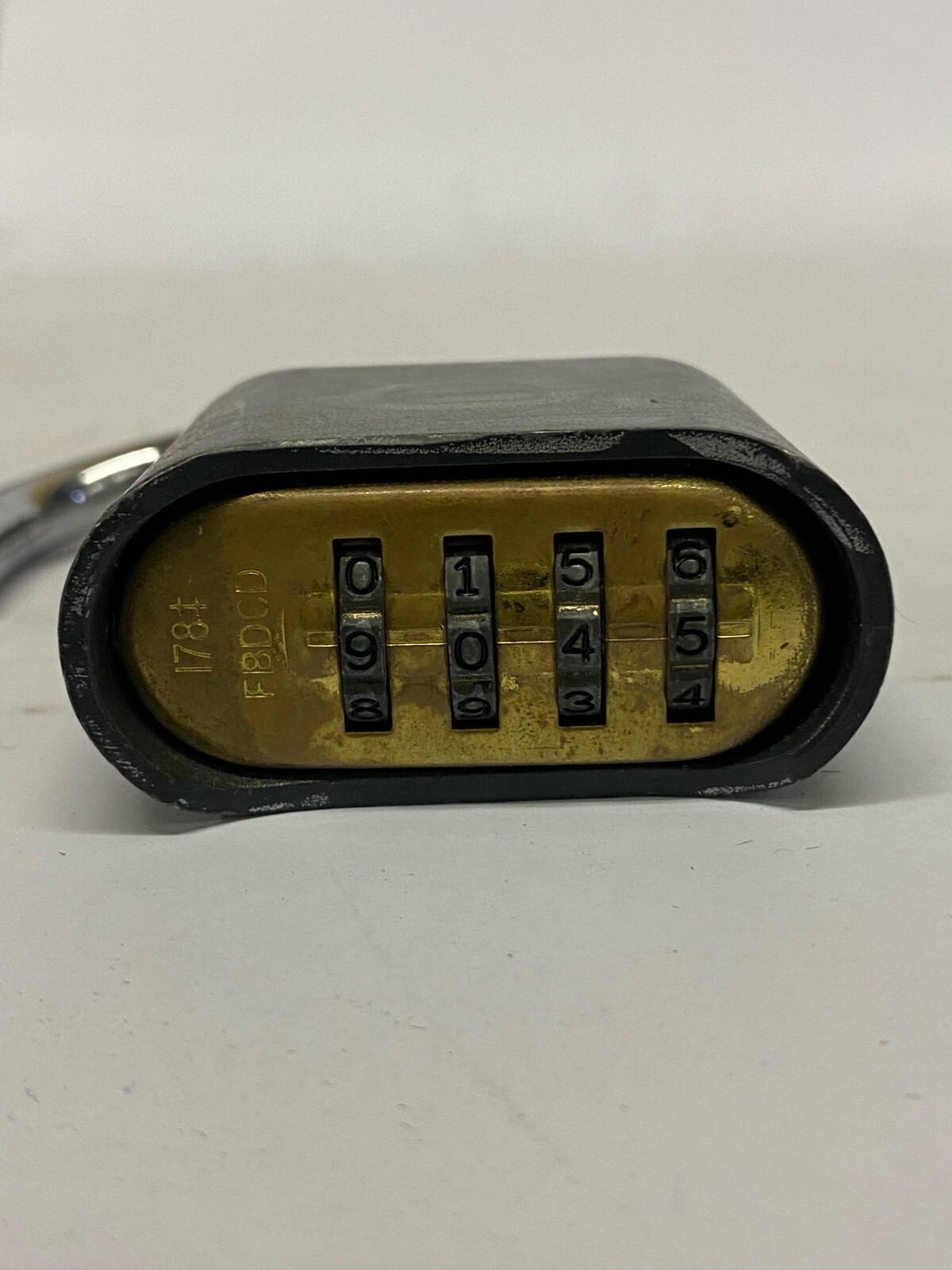 Used Lot of 5 Master Lock #178 MISSING CODES