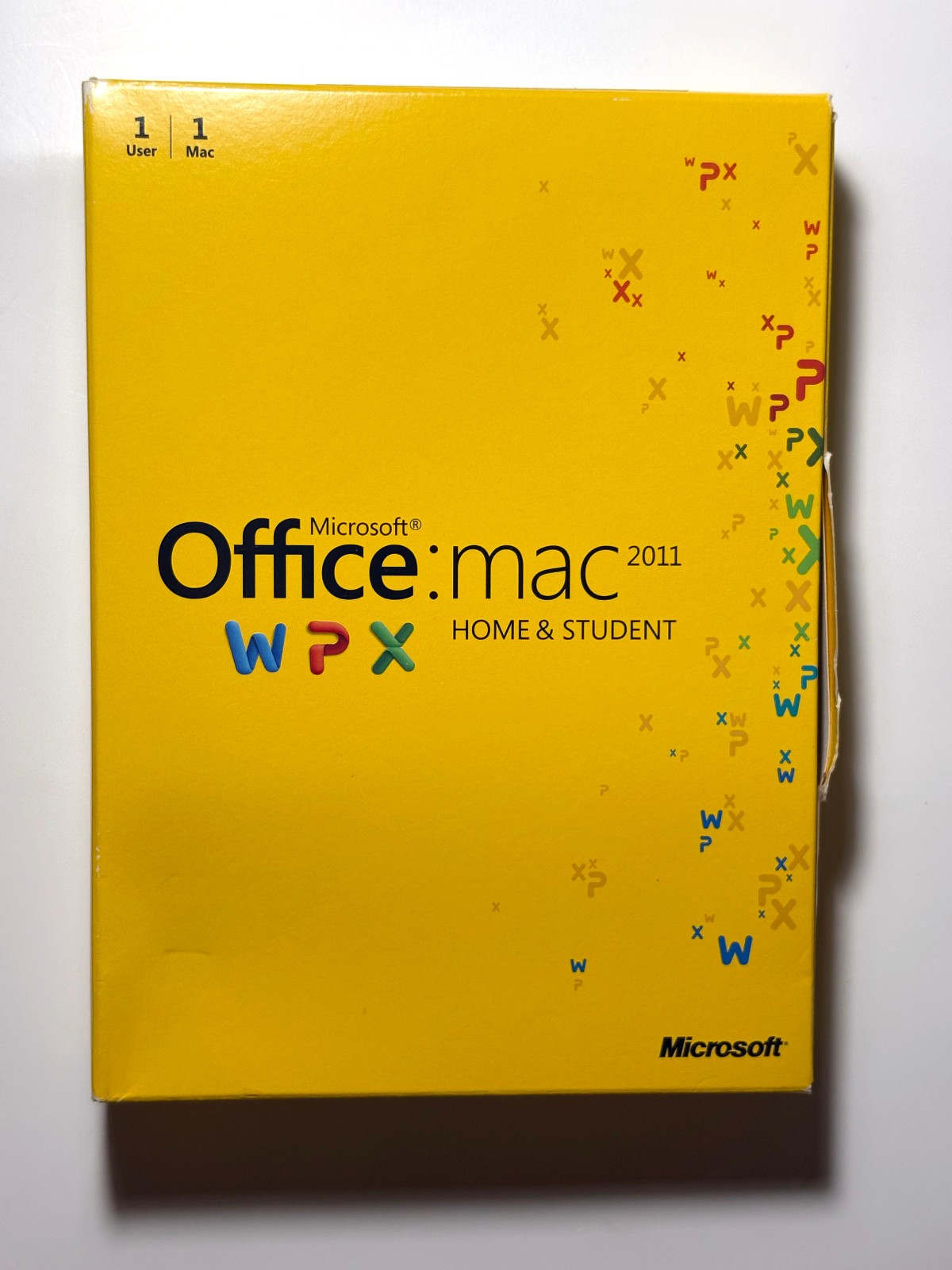 MS Microsoft Office MAC 2011 Home and Student Box - Go Online For Product Key
