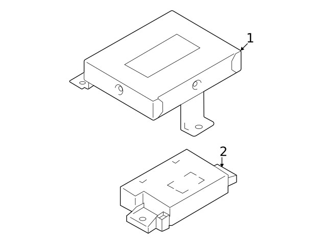 Genuine Mitsubishi Control Module 8638A551