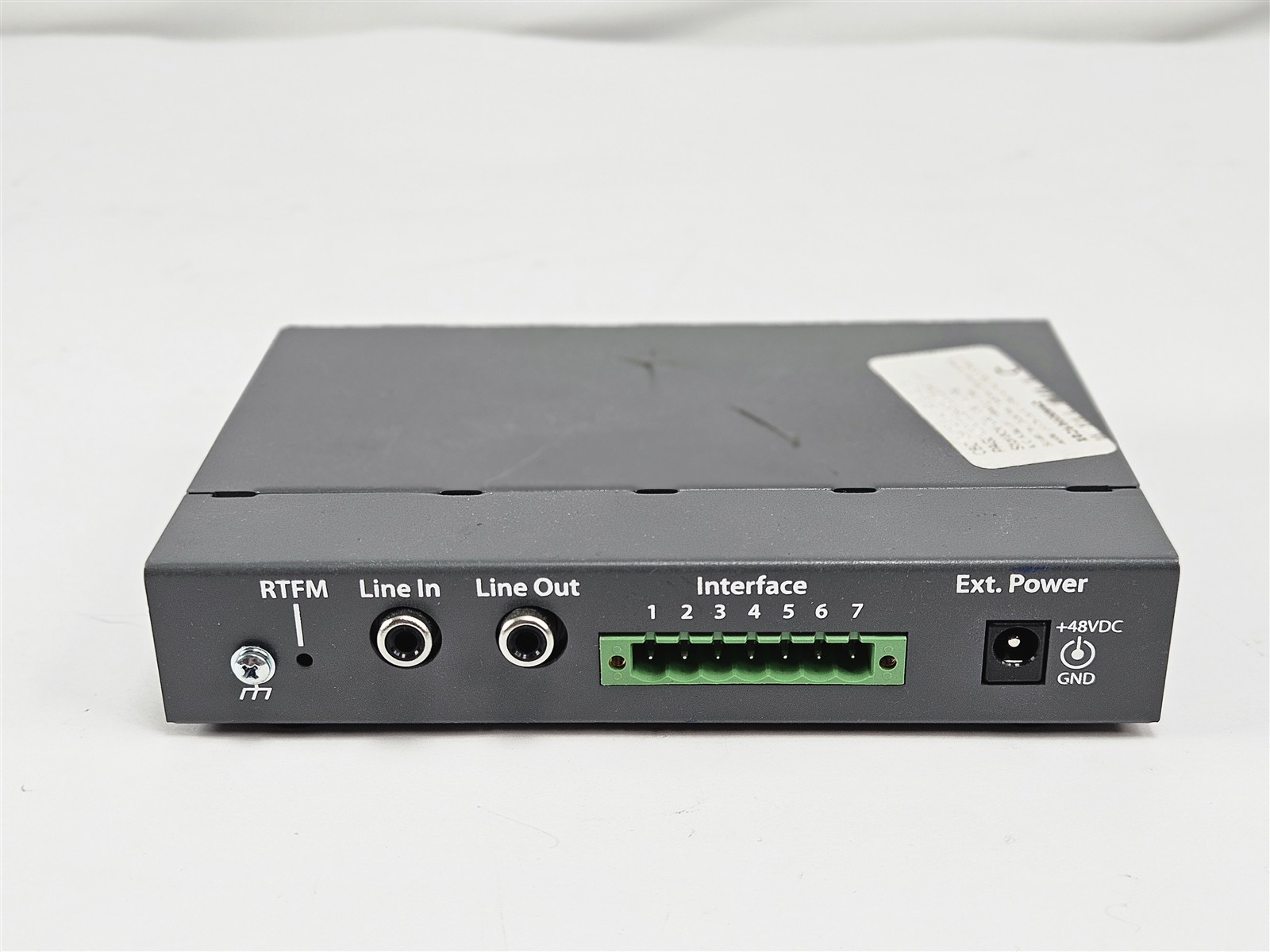 CyberData VoIP Paging Gateway 010846 SIP PoE Endpoint Missing Breakout Connector