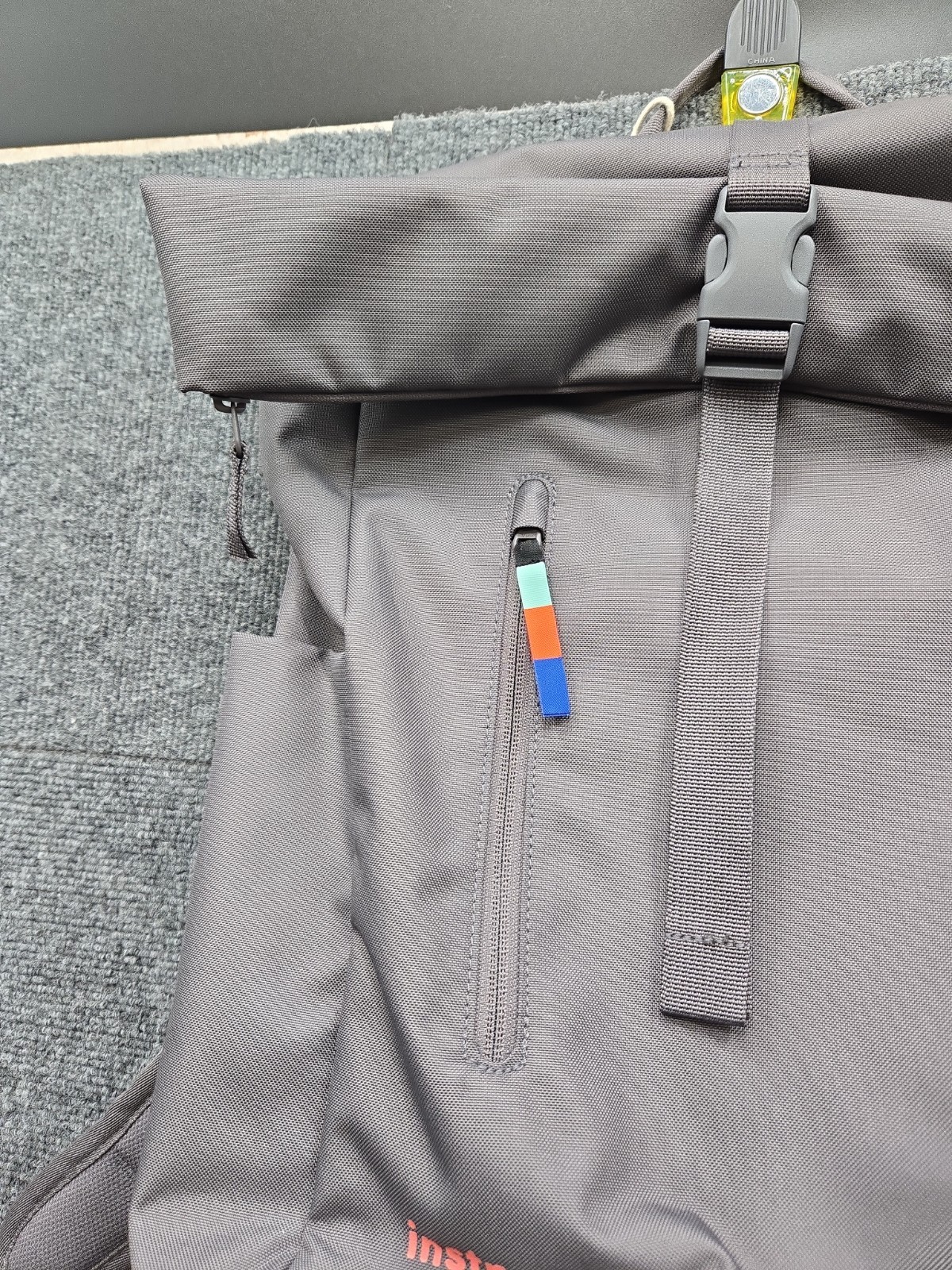 GotBag Roll Top 31L Backpack Gray
