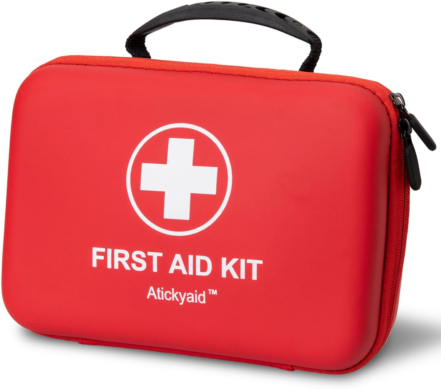 First Aid Kit 340 Piece, Premium Waterproof Hard Shell Medical Kit for Car, Home