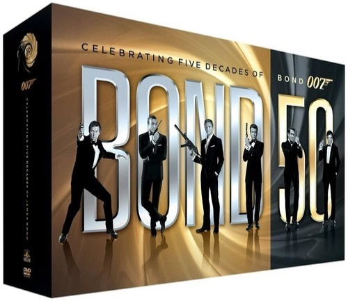 Bond 50: Celebrating Five Decades of Bond 007 DVD SET…. 1 Day Handling
