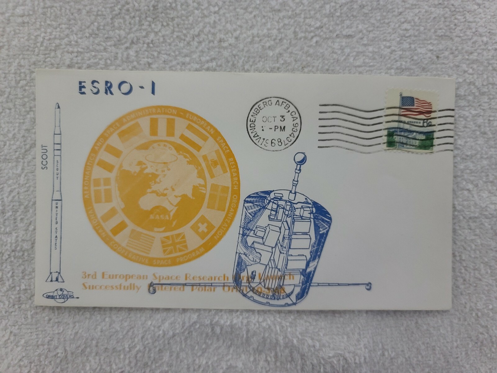 ESRO - I  10/03/1968 | Space Cover