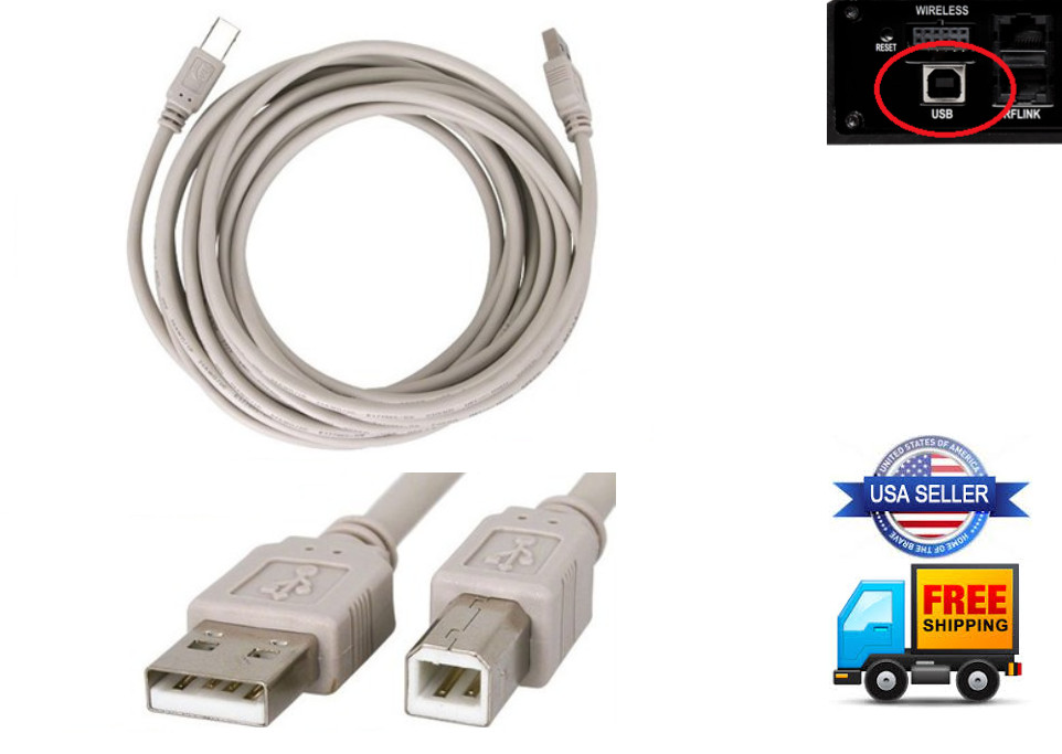 DSP to PC Cable Laptop Computer Cord USB Audison Bit Ten D Bit One Processor