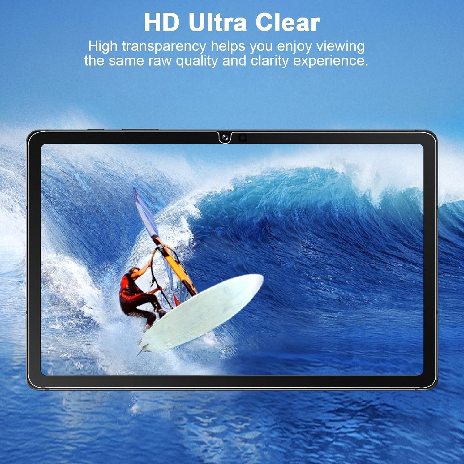 2 Pack Screen Protector for Samsung Galaxy Tab A9 plus 2023, 11 Inch HD Clear 9H
