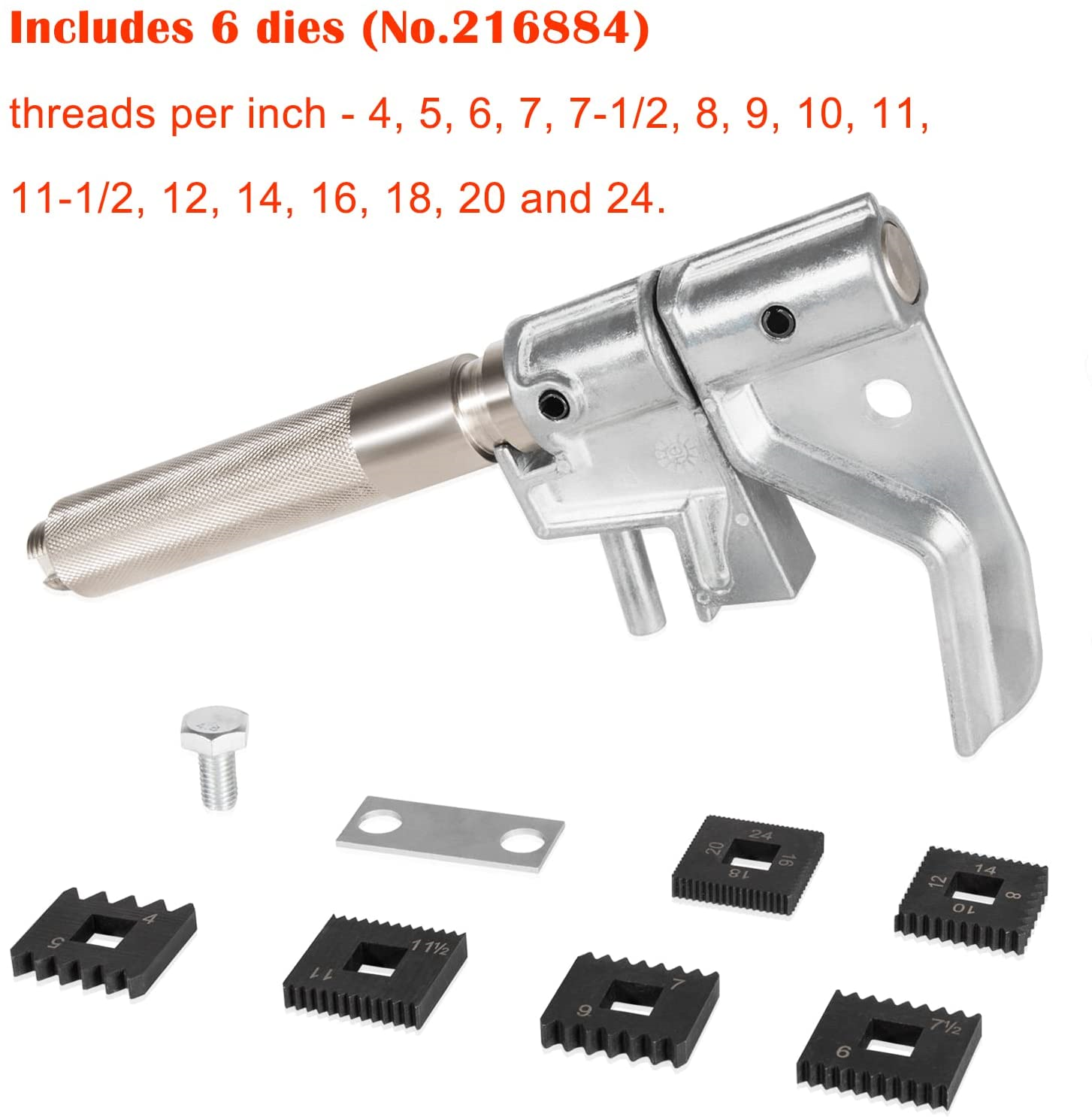 Universal Outside Thread Chaser #7402 Restore NO. 216884 Die Repair Tool
