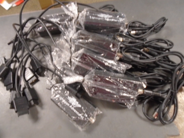 Wholesale Lot 10 PS3 PS2 PS1 RF Switch Audio Video AV Cable  Playstation 1 2 3
