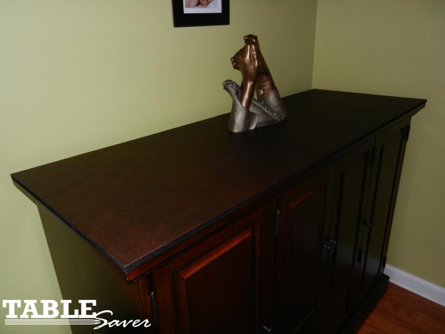 BONE WHITE SOLID NEW CUSTOM DINING TABLE PADS KITCHEN MAGNET PROTECT COVER TOP