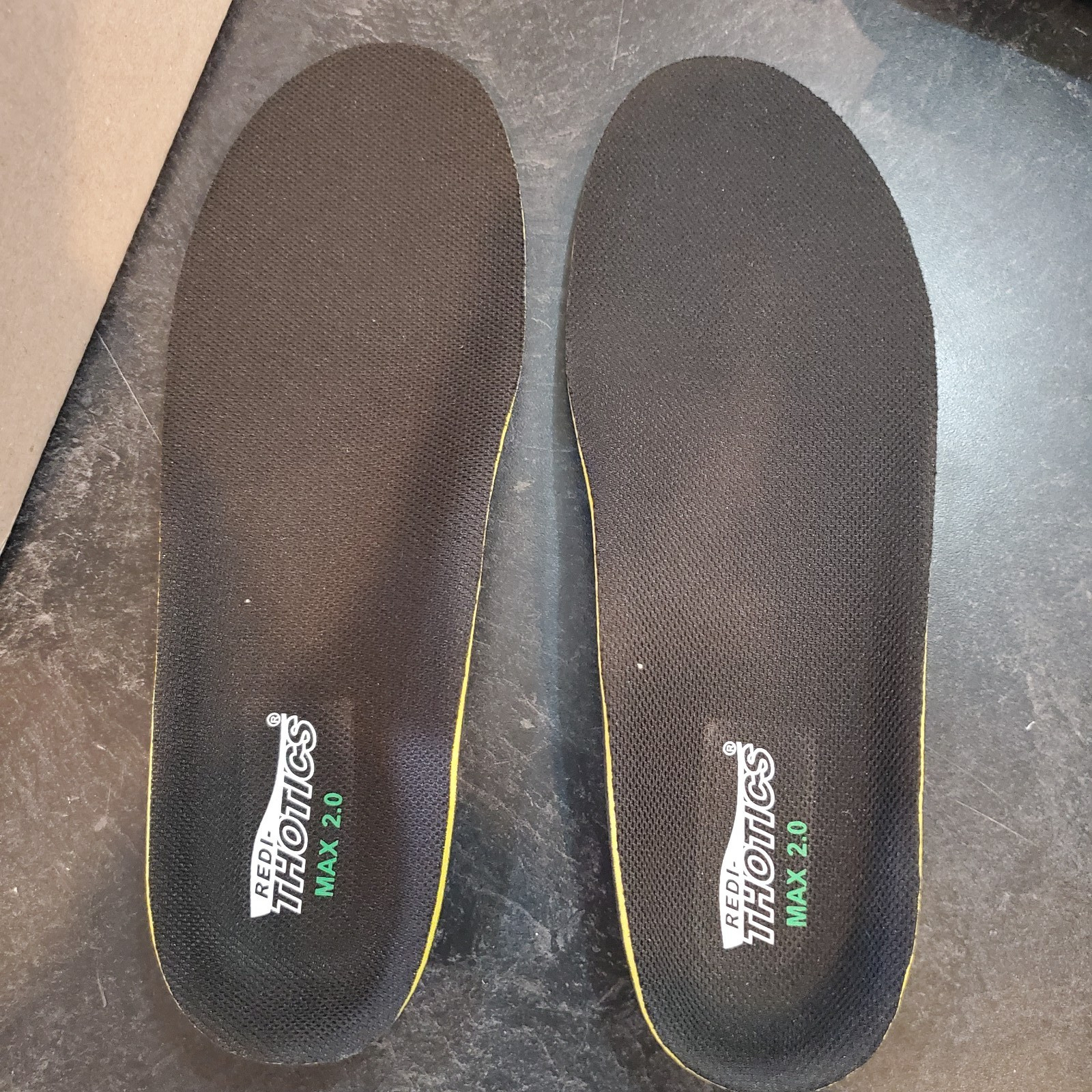 Redi-Thotics Max Orthotic Insoles Size E M10-10.5 W11-11.5 - Open Box