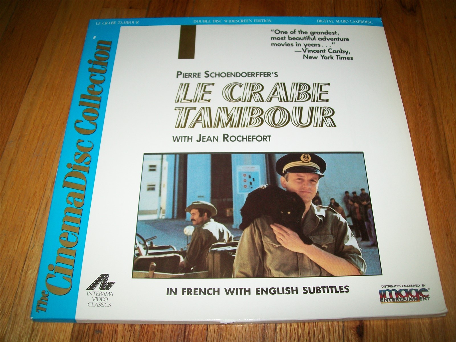 LE CRABE TAMBOUR 2-Laserdisc LD SET WIDESCREEN FORMAT VERY RARE SUBTITLED
