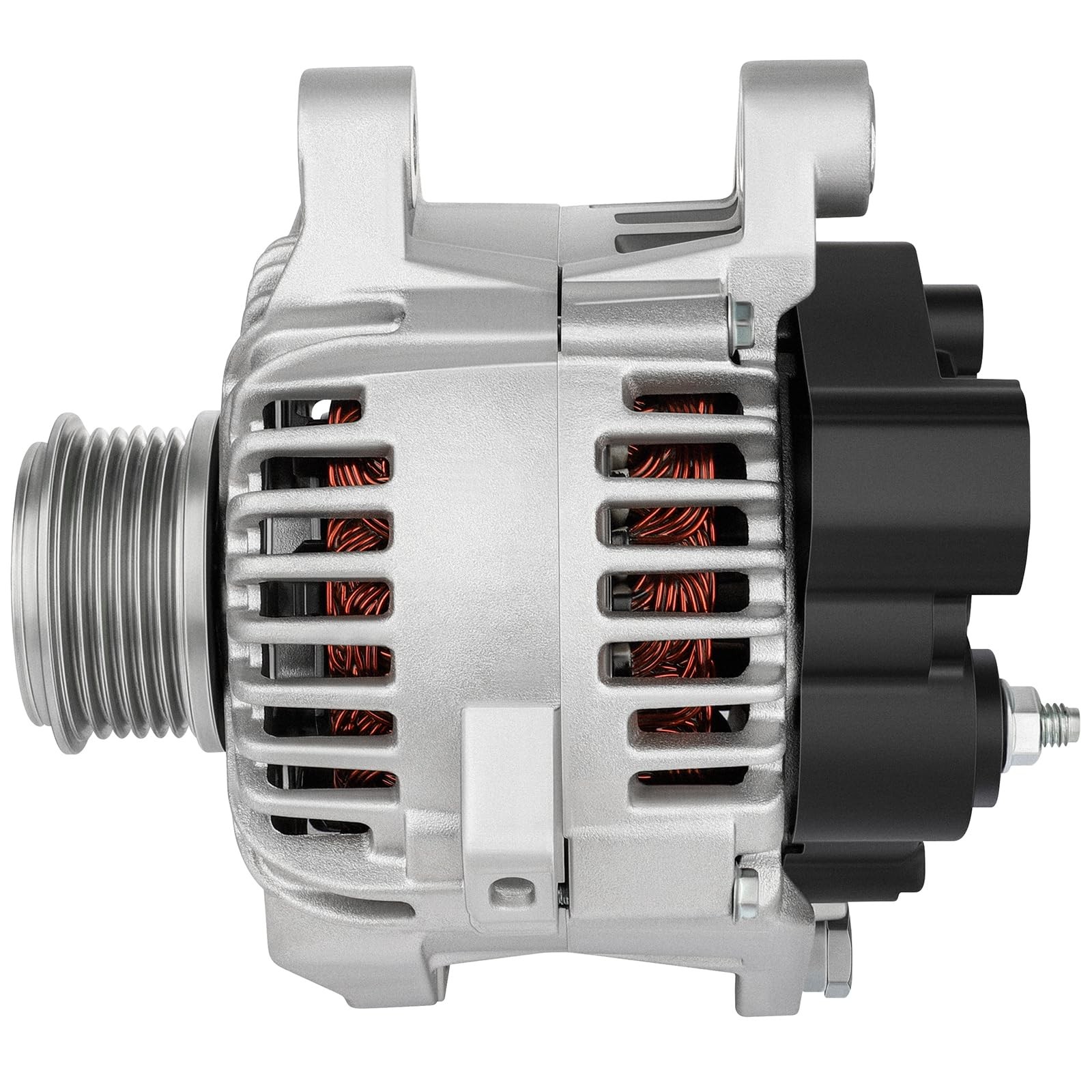 Alternator 100 Amp 12 Volt CW 6-Groove Pulley Hyundai Sonata 2.4L 2010-2013